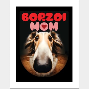 Borzoi mom. I love borzois. Posters and Art